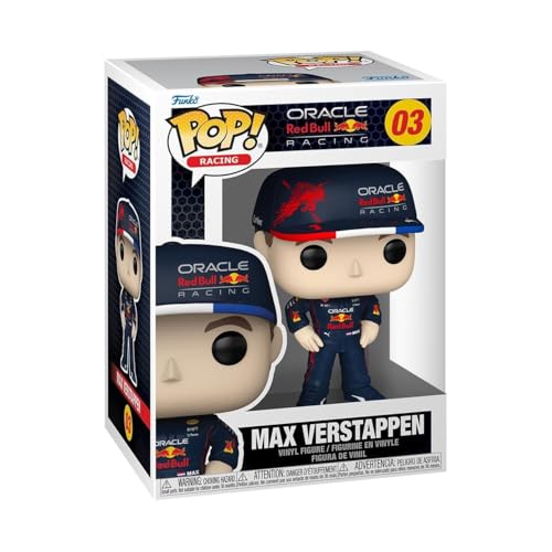 Funko POP! Max Verstappen Red Bull F1 vinyl figure - approximately 3.95 inches tall collectible