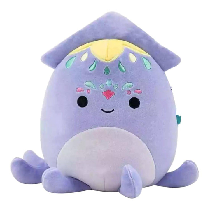 Squishmallows 8-inch Adopt Me Squid soft plush toy with virtual code included