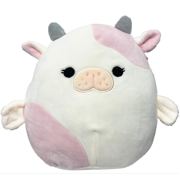 Squishmallows Malia pink sea cow 8-inch stuffed animal from the Sea Life Squad collection