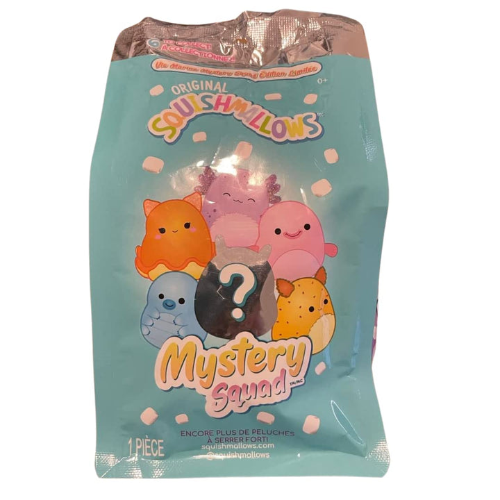 Squishmallows Kellytoy 2021 Sealife Mystery Squad blind bag with 5-inch plush - one of six designs