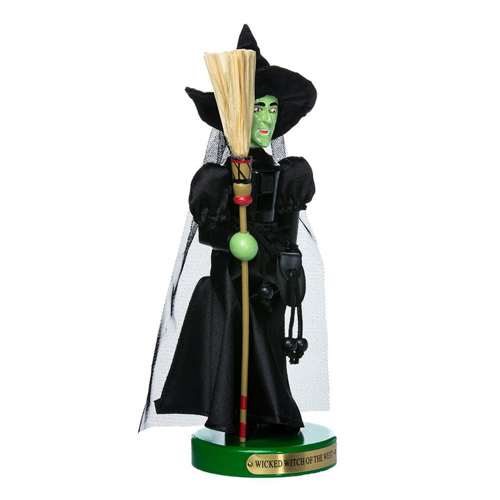 Kurt S. Adler 11-inch Wizard of Oz Wicked Witch nutcracker figure in black