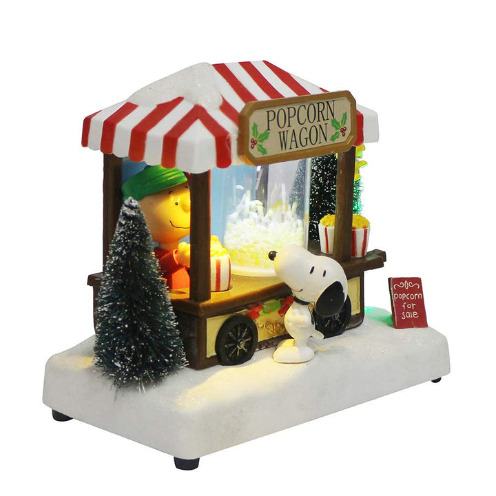 Kurt S. Adler 7-inch battery-operated Peanuts LED musical Christmas table figurine