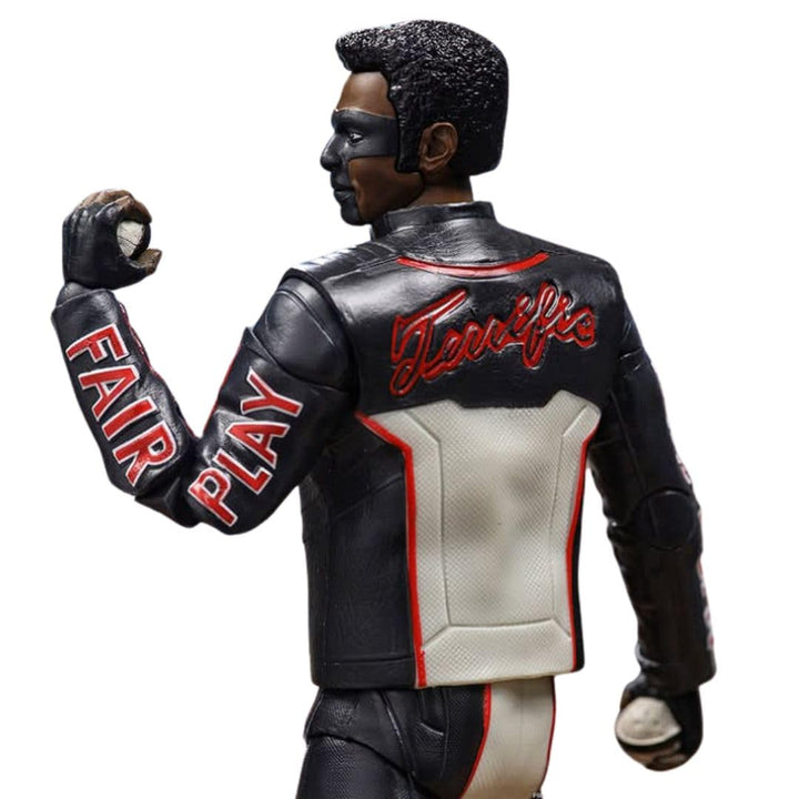 McFarlane Toys DC Multiverse Mister Terrific Red Platinum 7-inch deluxe exclusive action figure with base
