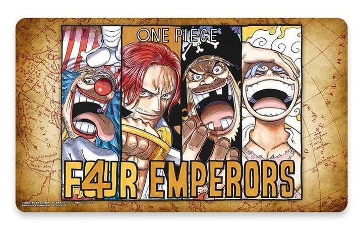 BANDAI One Piece Trading Card Game official playmat Vol.2 The Four Emperors design
