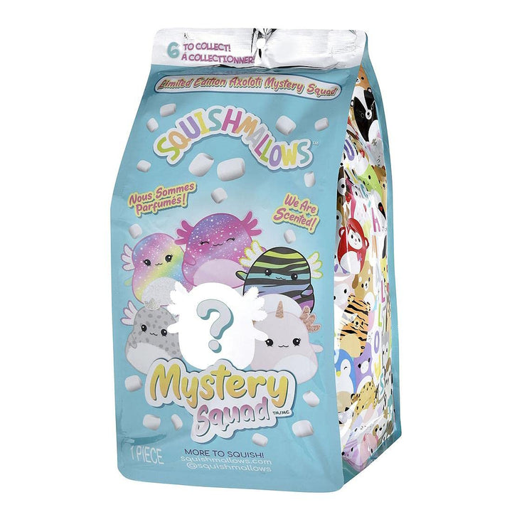 Squishmallows 8-inch scented axolotl plush - Limited Edition Mystery Squad Pack