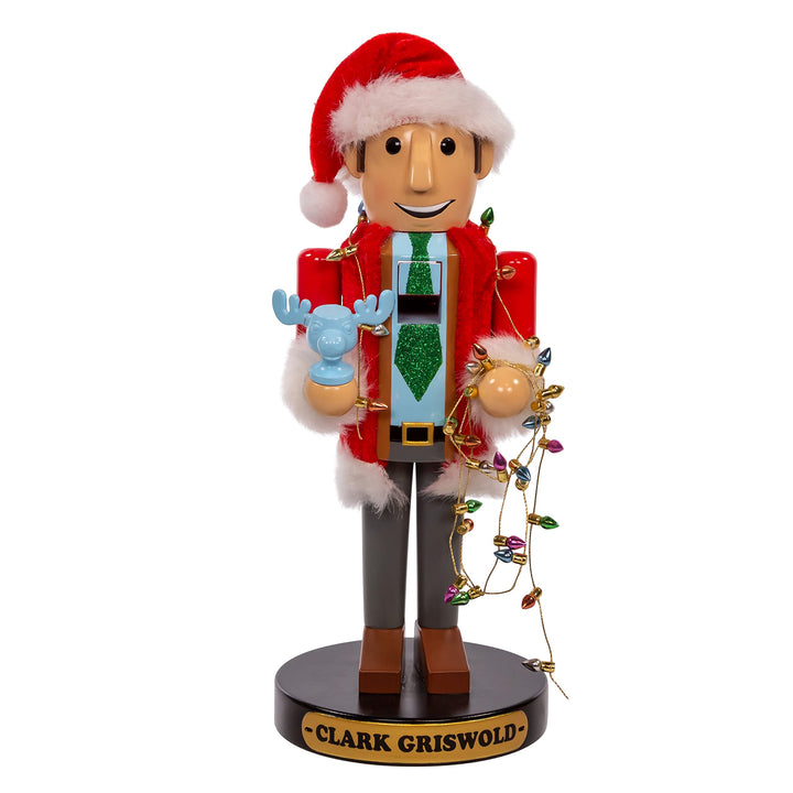 Kurt Adler National Lampoon's Christmas Vacation Clark Griswold nutcracker - 10-inch holiday collectible figure