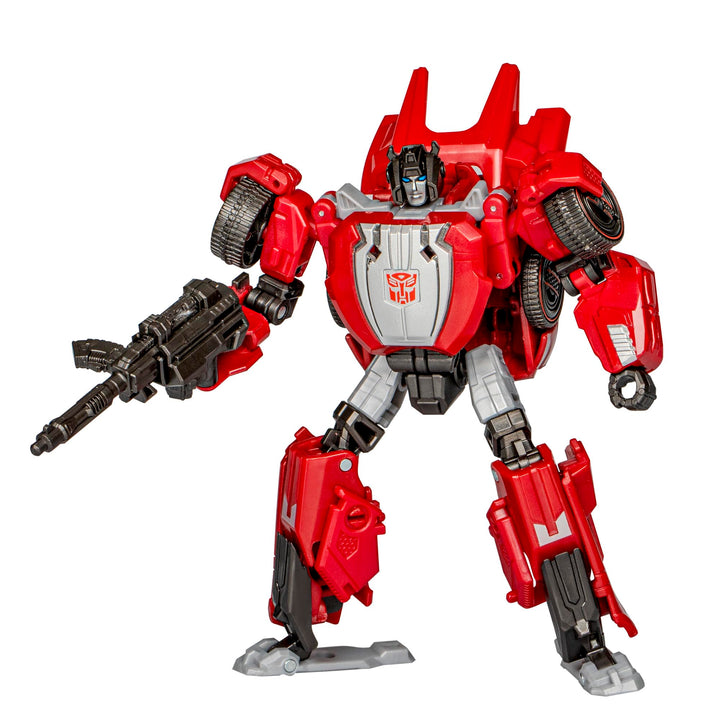 Transformers Studio Series Deluxe War for Cybertron Gamer Edition Sideswipe 4.5-inch converting action figure