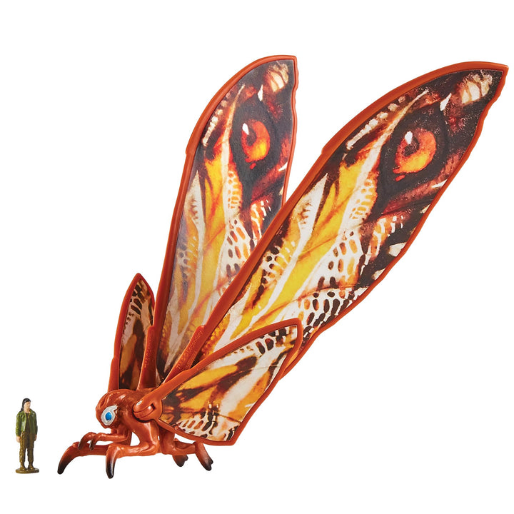 PlayMates Godzilla x Kong Monsterverse Basic Series - Mothra with Jia 6-inch action figure