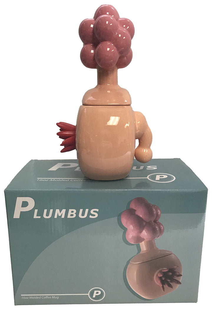 UCC Distributing Rick and Morty Plumbus shaped deluxe coffee mug, 3 fl. oz.