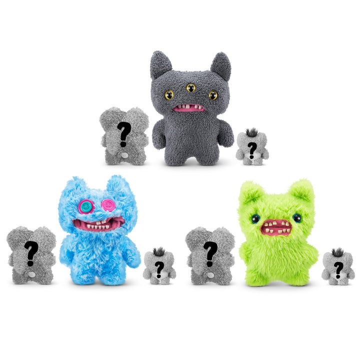 Fuggler Fugg Family 3-Pack - Reeko, Stinkface and Screech 9-inch collectible monster plush toys