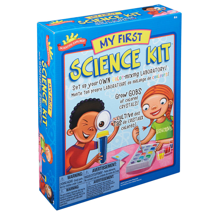 Scientific Explorer My First Science Kids Experiment Kit - beginner STEM activity set with supplies