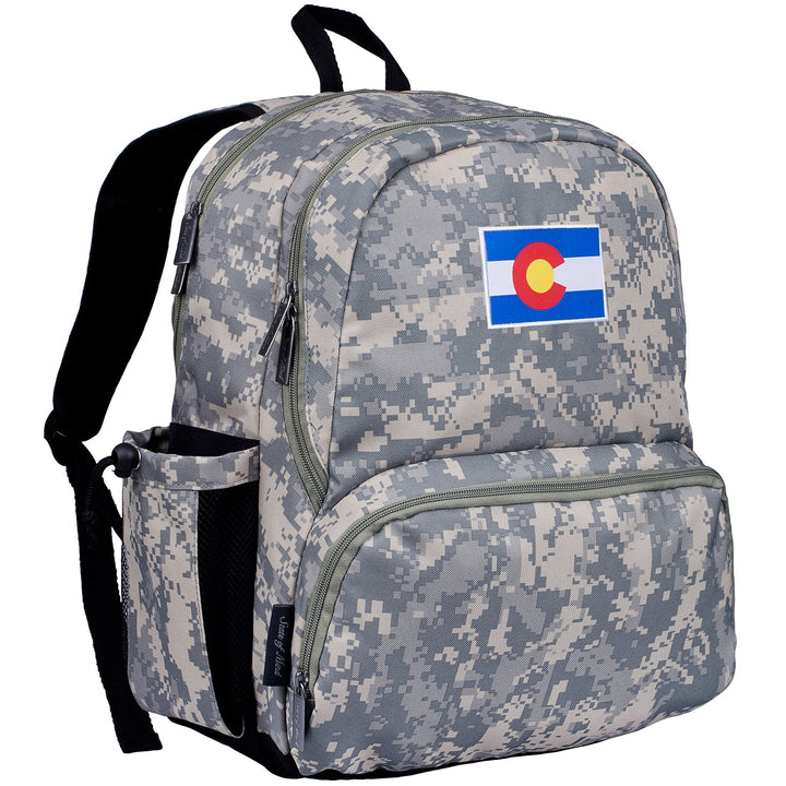 Wildkin Kids 17 Inch Backpack - coordinating pattern for middle and high school boys and girls